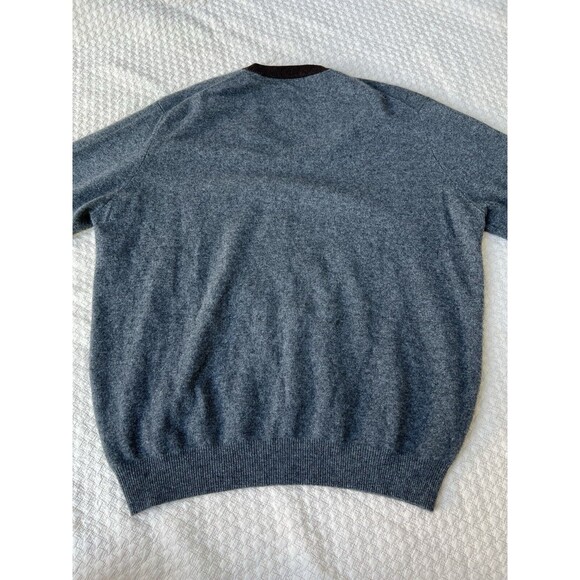 Vintage McGeorge Cashmere Sweater Argyle Ballantyne Scotland | Mens Size XXL - Picture 8 of 13